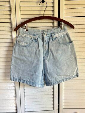 Vintage Gitano Light Wash Denim Shorts size 26